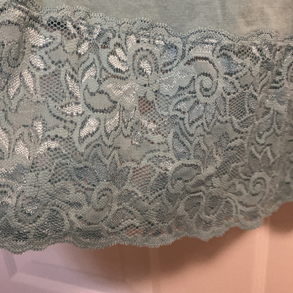 LOFT Cardigan and Cami Set - Aqua and Olive Floral - Picture 4 of 13